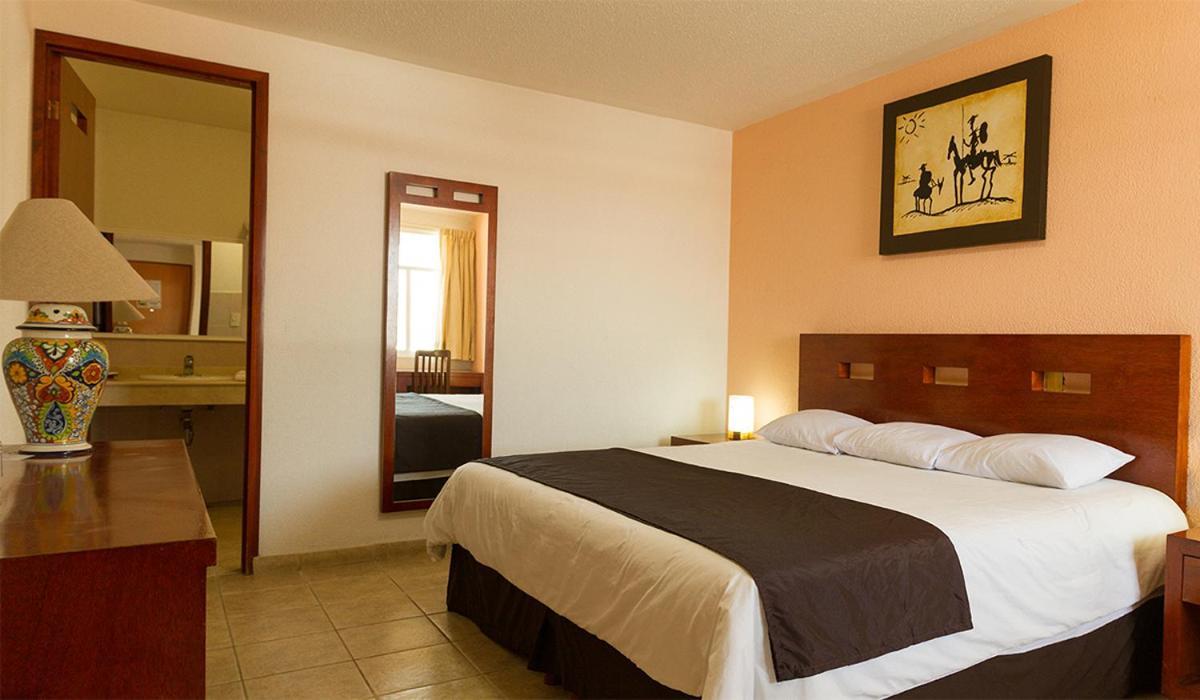 Hotel Posada Santa Bertha Texcoco de Mora Bagian luar foto