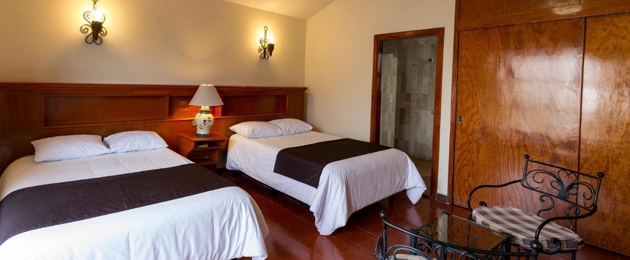 Hotel Posada Santa Bertha Texcoco de Mora Bagian luar foto